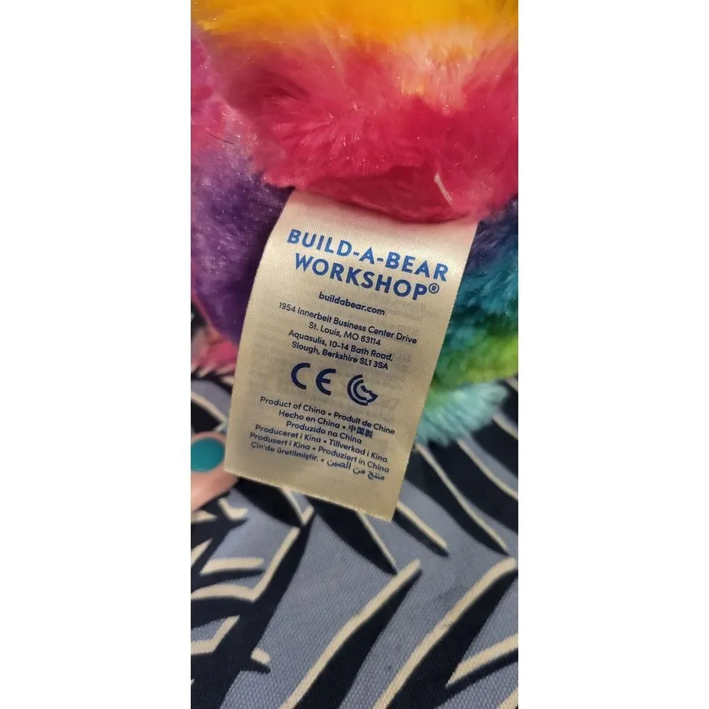 Build A Bear Color Craze Rainbow Stuffed Plush Lion‎ 16